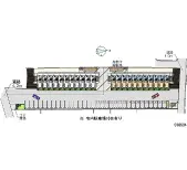 ★手数料０円★鳥取市田園町４丁目　月極駐車場（LP）